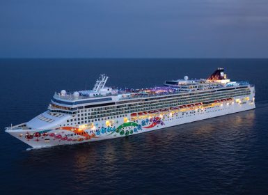 Norwegian Gem Aerials in Miami